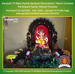 Adwait Parasnis Home Ganpati Picture