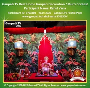 Rahul Varia Home Ganpati Picture