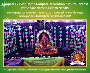 Lakshmi Nandlal Home Ganpati Picture